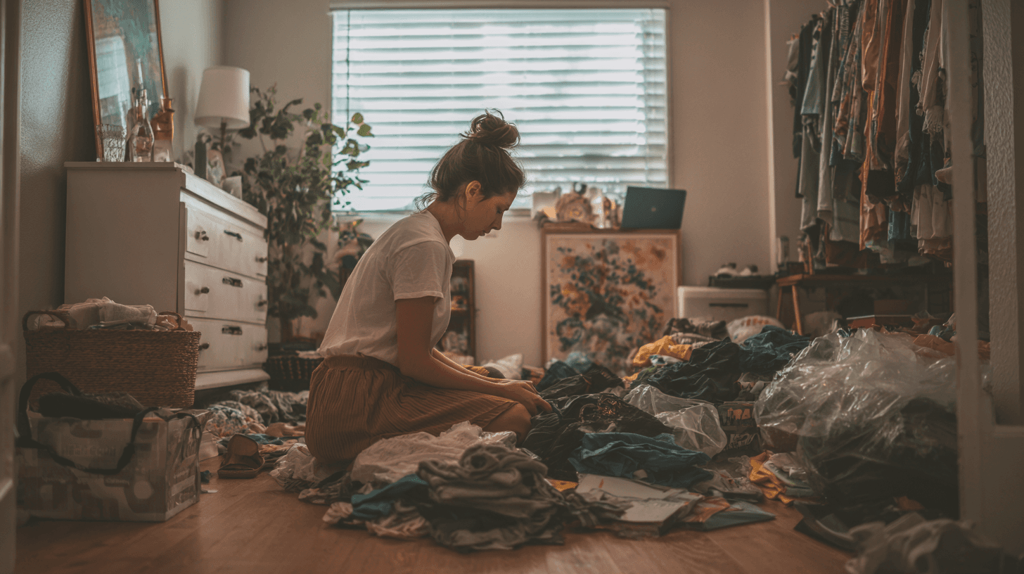 Sorting through valuables at home to sell with Rootle